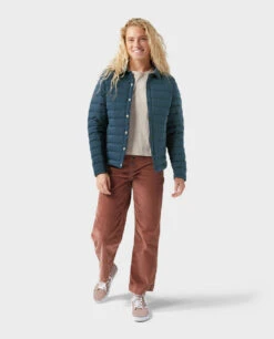 STIO Women's Skillet Stretch Down Shirt Jacket -Stio 100030 443 1