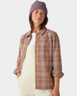 STIO Women's Hutkeeper Flannel Shirt -Stio 100062 282 7 ALT