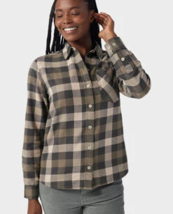 STIO Women's Dovetail Lightweight Flannel Shirt 25 STIO Women's Dovetail Lightweight Flannel Shirt -Stio 100064 284 2 ALT