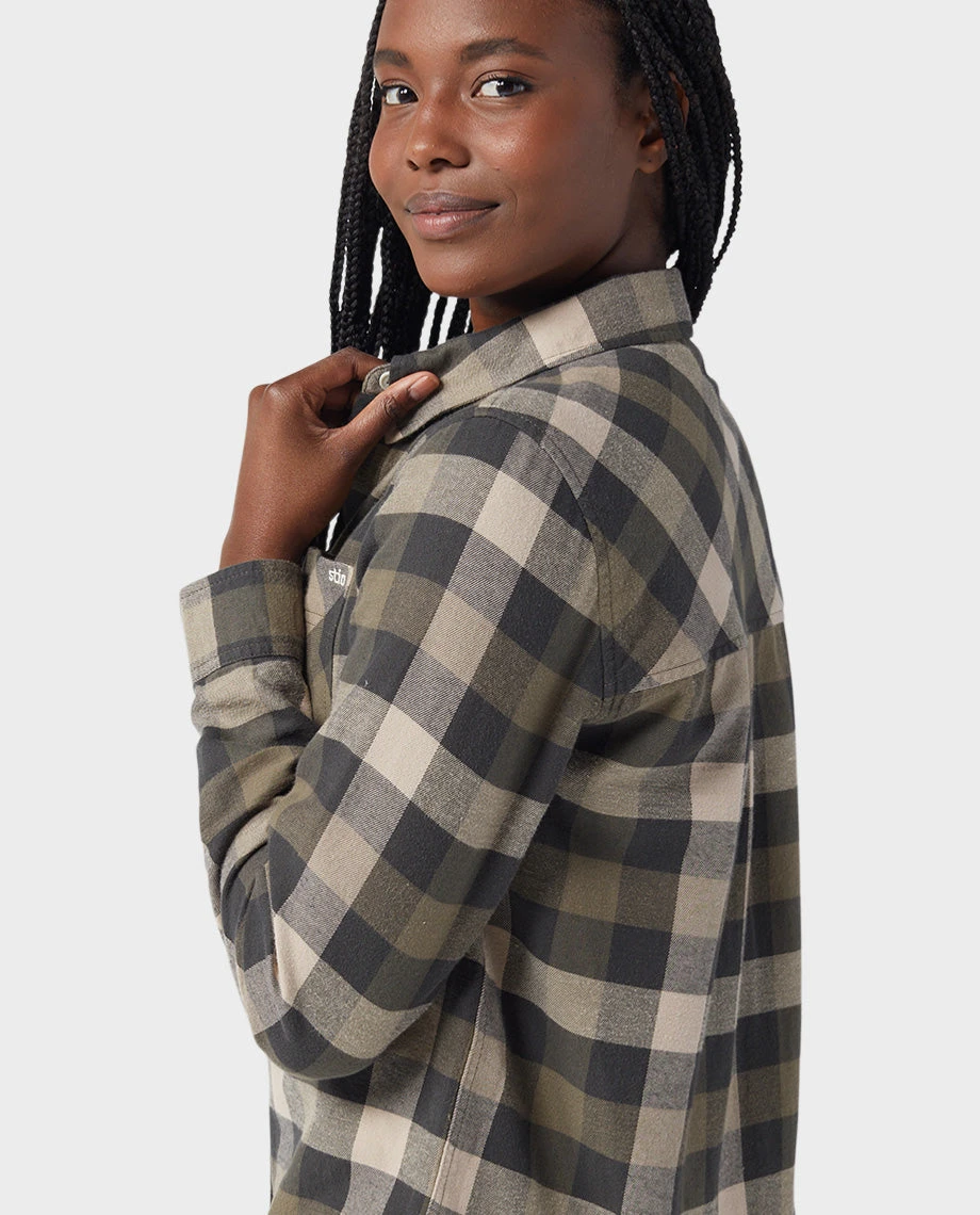 STIO Women's Dovetail Lightweight Flannel Shirt 7 STIO Women's Dovetail Lightweight Flannel Shirt - Image 5