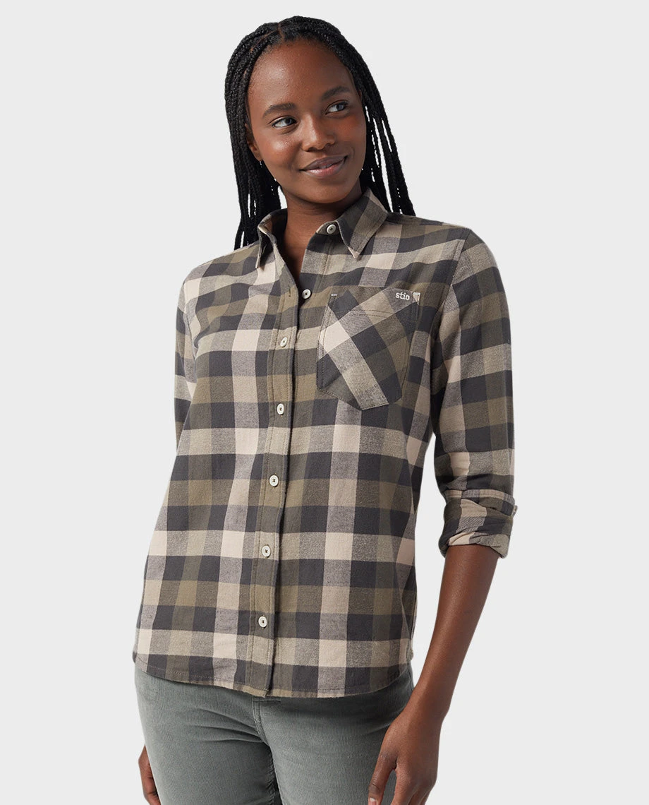 STIO Women's Dovetail Lightweight Flannel Shirt 10 STIO Women's Dovetail Lightweight Flannel Shirt - Image 8