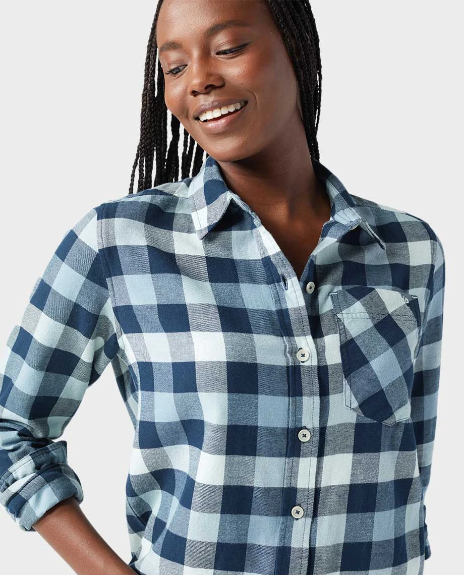 STIO Women's Dovetail Lightweight Flannel Shirt 13 STIO Women's Dovetail Lightweight Flannel Shirt - Image 11