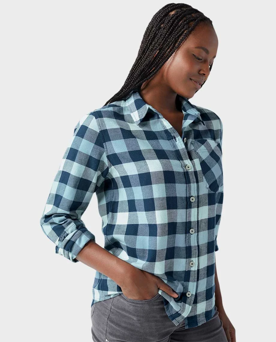 STIO Women's Dovetail Lightweight Flannel Shirt 14 STIO Women's Dovetail Lightweight Flannel Shirt - Image 12