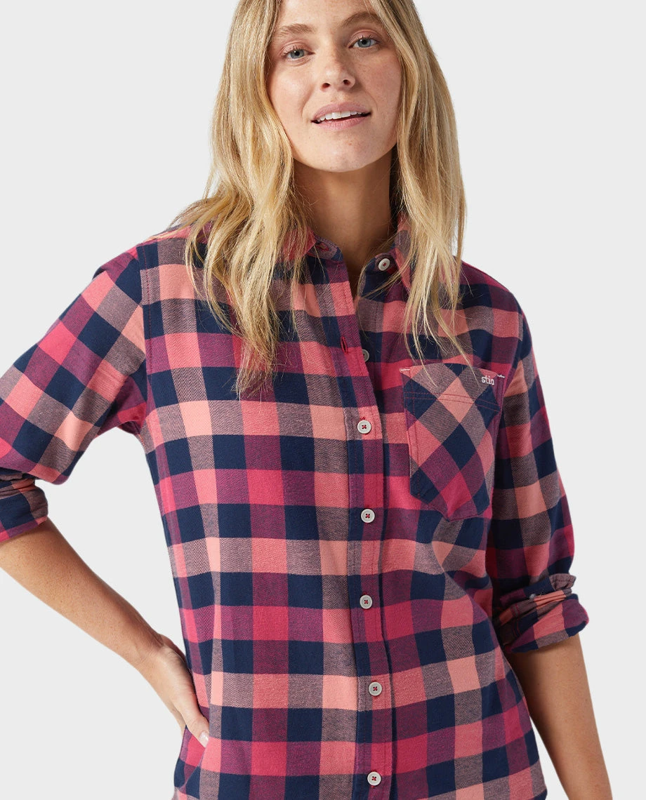 STIO Women's Dovetail Lightweight Flannel Shirt 21 STIO Women's Dovetail Lightweight Flannel Shirt - Image 19