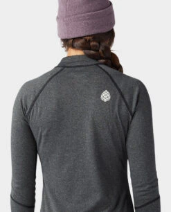 STIO Women's Basis Power Wool™ Zip Neck 28 STIO Women's Basis Power Wool™ Zip Neck -Stio 100076 102 3