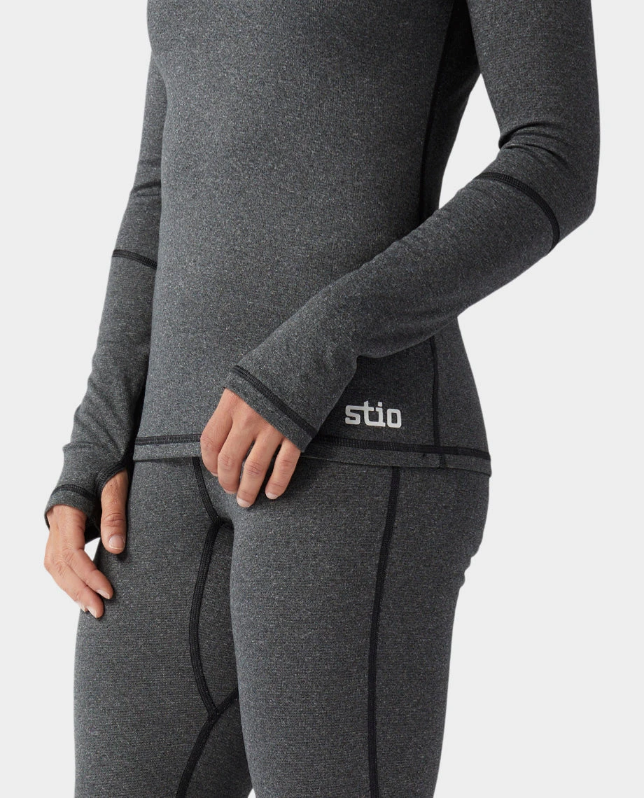 STIO Women's Basis Power Wool™ Zip Neck 10 STIO Women's Basis Power Wool™ Zip Neck - Image 8