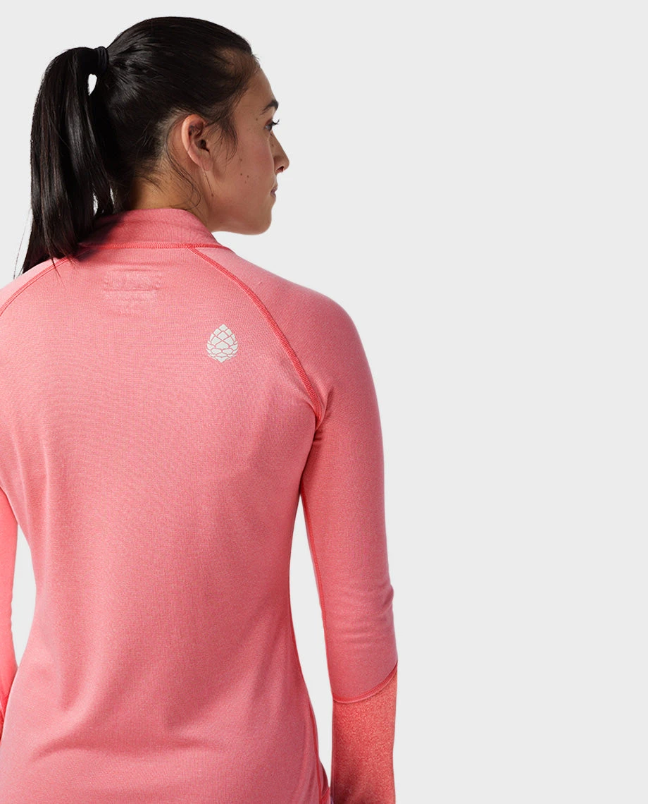 STIO Women's Basis Power Wool™ Zip Neck 17 STIO Women's Basis Power Wool™ Zip Neck - Image 15