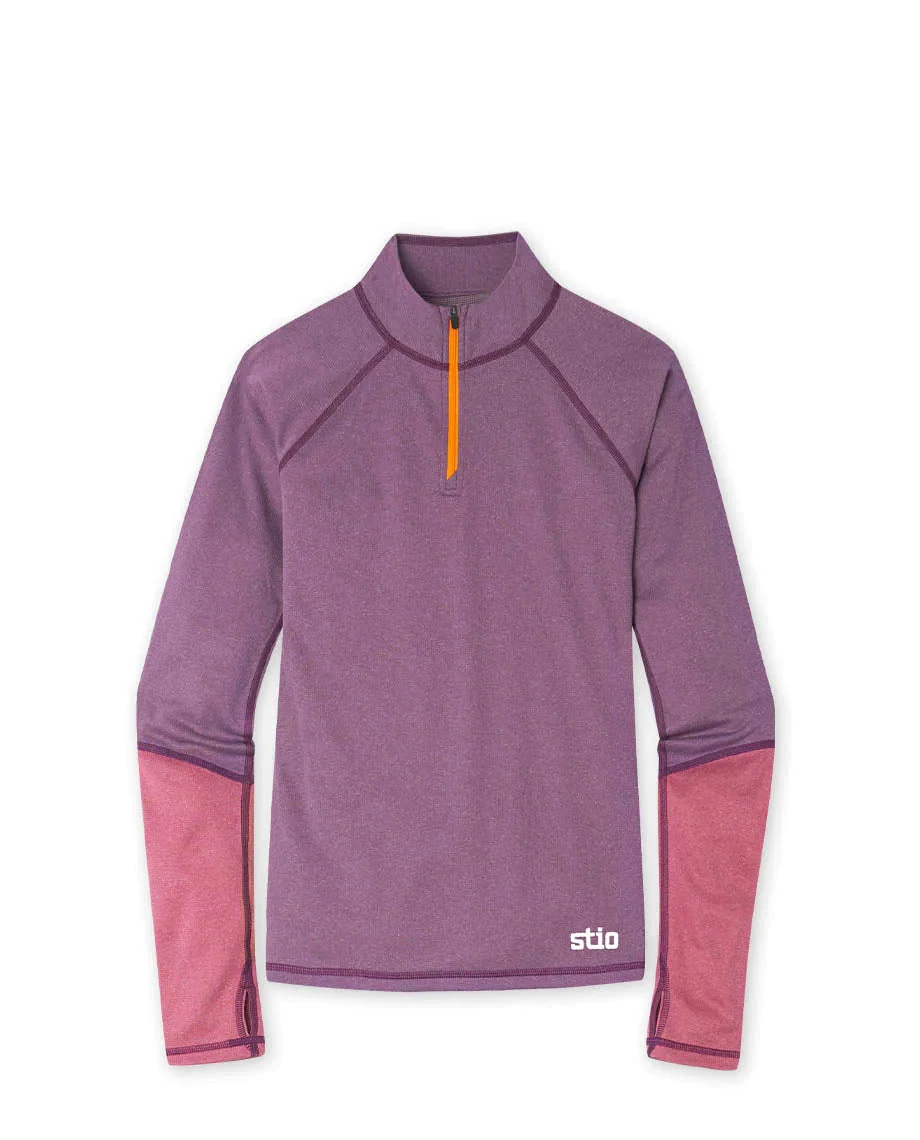 STIO Women's Basis Power Wool™ Zip Neck 22 STIO Women's Basis Power Wool™ Zip Neck - Image 20
