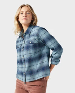 STIO Women's Bevel Flannel Shirt -Stio 100191 455 5
