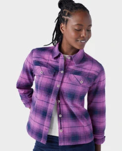 STIO Women's Bevel Flannel Shirt -Stio 100191 608 1 ALT