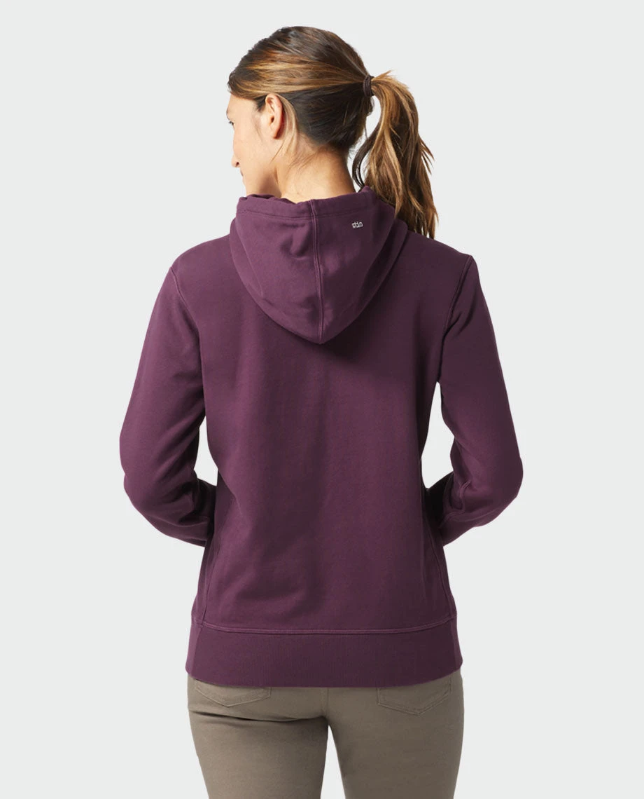 STIO Women's Whitebark French Terry Hoodie 6 STIO Women's Whitebark French Terry Hoodie - Image 4