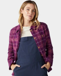 STIO Women's Rivet Twill Overall 38 STIO Women's Rivet Twill Overall -Stio 100279 410 7