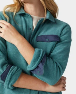 STIO Women's Turpin Fleece Snap Shirt -Stio 100288 702 3 ALT