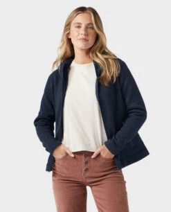 STIO Women's Sweetwater Fleece Full Zip Hoodie -Stio 100303 452 1 ALT