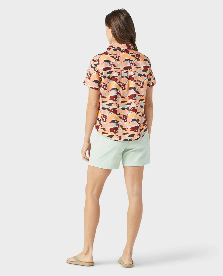 STIO Women's Marion Printed Camp Shirt SS 13 STIO Women's Marion Printed Camp Shirt SS - Image 11
