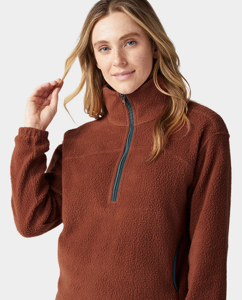 STIO Women's Rawlins Shearling Fleece Pullover 8 STIO Women's Rawlins Shearling Fleece Pullover - Image 6