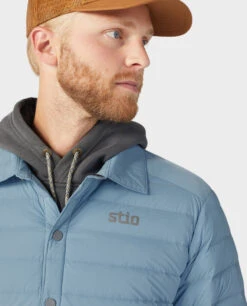 STIO Men's Skillet Stretch Down Shirt Jacket -Stio 200022 412 4