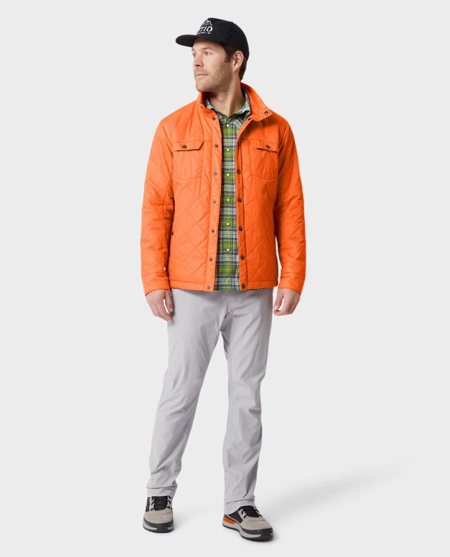 STIO Men's Skycrest Insulated Snap Shirt 5 STIO Men's Skycrest Insulated Snap Shirt - Image 3