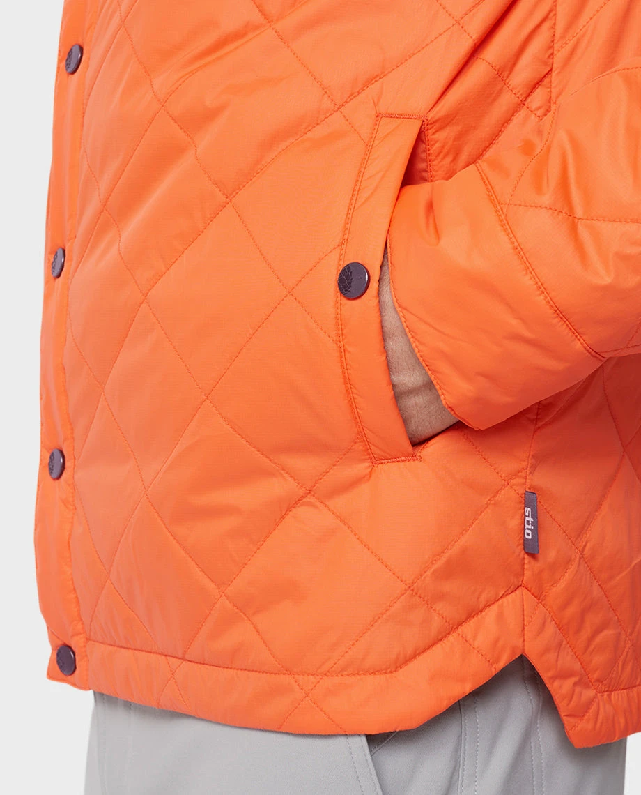 STIO Men's Skycrest Insulated Snap Shirt 9 STIO Men's Skycrest Insulated Snap Shirt - Image 7