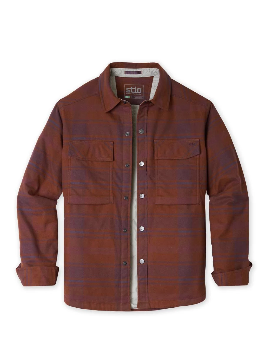 STIO Men's Buckhorn Insulated Snap Shirt 17 STIO Men's Buckhorn Insulated Snap Shirt - Image 15