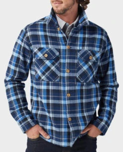 STIO Men's Hutkeeper Flannel Shirt -Stio 200080 425 2 ALT
