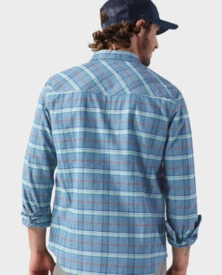 STIO Men's Junction Midweight Flannel Shirt -Stio 200081 455 6