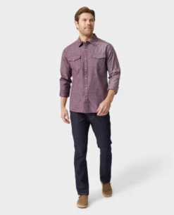 STIO Men's Ashton Chambray Shirt -Stio 200084 607 1 Full b018f40c 0c3b 468b 995e b6ddb43b1b9e