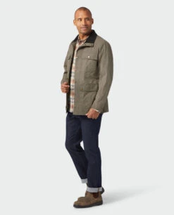 STIO Men's Turnbolt Waxed Canvas Jacket -Stio 200205 396 1 Full
