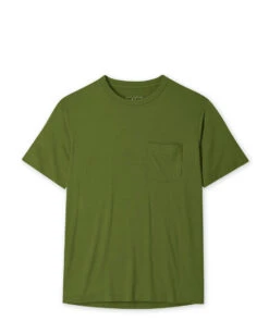 STIO Men's Alpin Lightweight Merino Pocket Tee SS