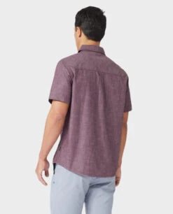 STIO Men's Curtis Camp Chambray Shirt SS -Stio 200281 607 4 Top