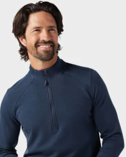 STIO Men's Basis Midweight Merino Half Zip -Stio 200284 410 3