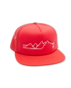 STIO Teton Elevations Embroidered Trucker -Stio 400187 507 Side