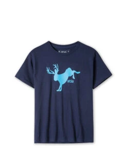STIO Kids' Bucking Jackalope Tee -Stio Kids Bucking Jackalope Tee Navy