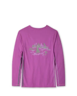 STIO Kids' Hylas Crew LS -Stio Kids Hylas Crew LS Ripe Berry Back