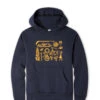 STIO Kids' Local Field Guide Hoodie -Stio Kids PL Hoodie Local Feild Guide Classic Navy