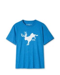 STIO Kids' Bucking Jackalope Tee -Stio Kids PL Tee Bucking Jackalope Sea Blue Heather