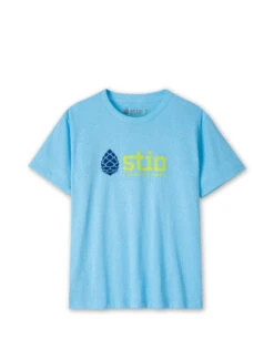 Kids' Stio Classic Tee 20 Kids' Stio Classic Tee -Stio Kids PL Tee Classic Stio Light Blue Heather
