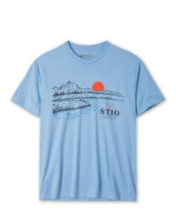 STIO Men's Drift Tee 16 STIO Men's Drift Tee -Stio M Drift Tee Ocean Blue Heather