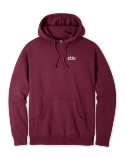 STIO Navigator Hoodie -Stio Unisex Navigator Hoodie Maroon